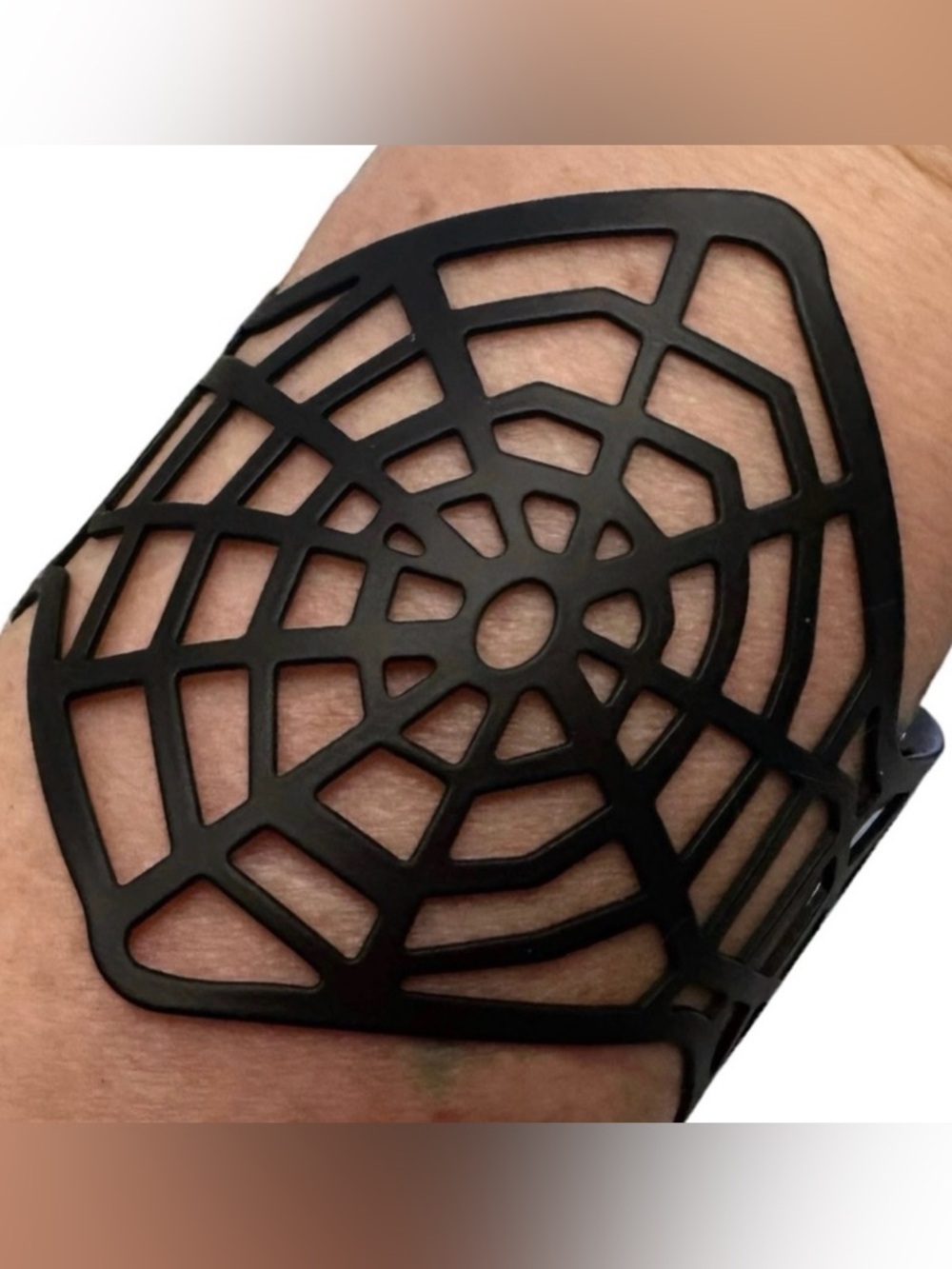 🎃 Bracelet Cuff OS Spider Web Black
